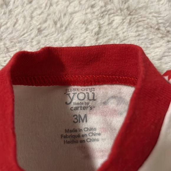 carters Christmas footie/ sleeper - Picture 4 of 4